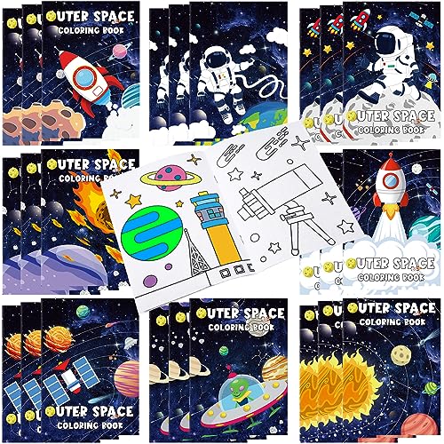 Faccito 24 Stück Weltraum Malbücher für Kinder Astronaut Rakete Mini Malhefte Weltall Malblöcke Galaxie Ausmalbücher für Beschäftigung Geburtstag Sonnensystem Planet Party Mitgebsel Tüten Füllung Faccito 24 Stück Weltraum Malbücher für Kinder Astronaut Rakete Mini Malhefte Weltall Malblöcke Galaxie Ausmalbücher für Beschäftigung Geburtstag Sonnensystem Planet Party Mitgebsel Tüten Füllung von Faccito