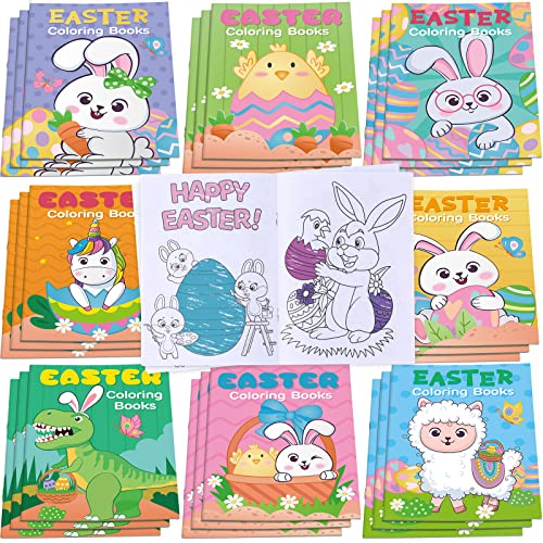 Faccito 36 Stück Ostern Malbücher für Kinder Gastgeschenke Ostern Aktivität Bücher Frühling Mini Malbücher Eierkorb Taschenfüller für Kinder Klassenzimmer Schule Aktivität Faccito 36 Stück Ostern Malbücher für Kinder Gastgeschenke Ostern Aktivität Bücher Frühling Mini Malbücher Eierkorb Taschenfüller für Kinder Klassenzimmer Schule Aktivität von Faccito