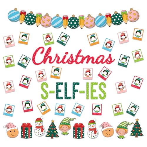 Faccito 99 Stück Weihnachten Pinnwand Ausschnitte Dekorationen Vintage große Ausschnitte und Klebepunkte mit Schülerfotos Selfies für Xmas Party Klassenzimmer Kirche Home Decor Faccito 99 Stück Weihnachten Pinnwand Ausschnitte Dekorationen Vintage große Ausschnitte und Klebepunkte mit Schülerfotos Selfies für Xmas Party Klassenzimmer Kirche Home Decor von Faccito