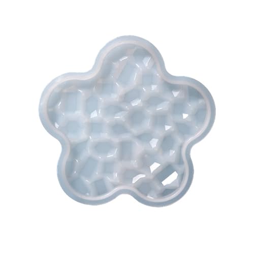 1/6pcs Diamonds Bottom Coasters Formen Blumenherz Rundform Epoxy Tasse Mattenform Mit Diamantenbodenharzschalenform 1/6pcs Diamonds Bottom Coasters Formen Blumenherz Rundform Epoxy Tasse Mattenform Mit Diamantenbodenharzschalenform von FackLOxc