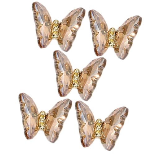 1 Beutel Schmetterling Strasssteine 3D Charms Dekoration kreatives Zubehör für einzigartige Designs von FackLOxc