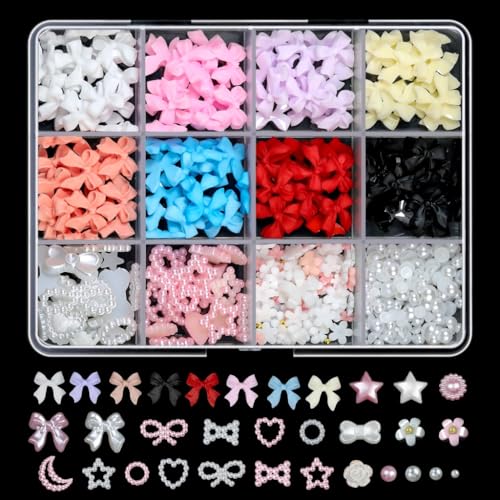 1 Set Schmetterlings-Nägel, Dekoration, sichere Harznägel, Dekoration für kreative Nagelkunst zu Hause oder im Salon von FackLOxc