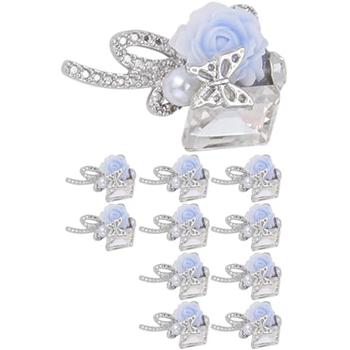 1 x Metall-Rosen-Schmetterling-Strasssteine, 3D-Charms, Dekoration, kreatives Zubehör für einzigartige Designs 1 x Metall-Rosen-Schmetterling-Strasssteine, 3D-Charms, Dekoration, kreatives Zubehör für einzigartige Designs von FackLOxc