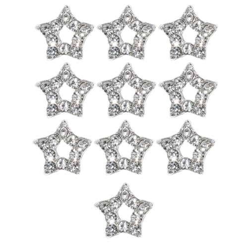 10 Stück/Set baumelnde Sternnägel, Kunst-Charm-Nägel, Dekorationen, Sternnägel, Charm-Maniküre-Zubehör für Acrylnägel 10 Stück/Set baumelnde Sternnägel, Kunst-Charm-Nägel, Dekorationen, Sternnägel, Charm-Maniküre-Zubehör für Acrylnägel von FackLOxc