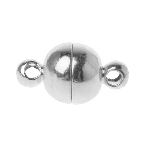 10 Stück Edelstahl Kugelform Magnetverschluss Konverter Magnetschnalle Zubehör für Armband Schmuckherstellung 10 Stück Edelstahl Kugelform Magnetverschluss Konverter Magnetschnalle Zubehör für Armband Schmuckherstellung von FackLOxc