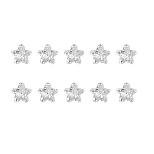 10 Stück herzförmige Strasssteine, spitzer Boden, kristallklar, Nagelkunst-Dekorationen für Frauen 10 Stück herzförmige Strasssteine, spitzer Boden, kristallklar, Nagelkunst-Dekorationen für Frauen von FackLOxc