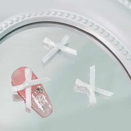 10 x bunte Schleifen-Charms für Acrylnägel, Schleifen-Anhänger für Nägel, Schleife 10 x bunte Schleifen-Charms für Acrylnägel, Schleifen-Anhänger für Nägel, Schleife von FackLOxc