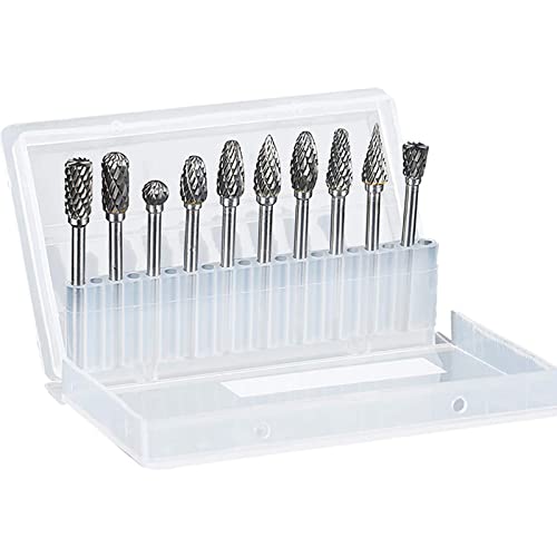 10pcs Wolframlegierung Carbid Rotationsfeileköpfe Zum Polieren Und Bohren Von Fräsenschneider Auf Holz Und Metall 10pcs Wolframlegierung Carbid Rotationsfeileköpfe Zum Polieren Und Bohren Von Fräsenschneider Auf Holz Und Metall von FackLOxc