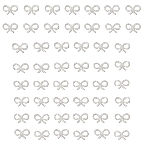 20 Stück/50 Stück Perlen Schleife Form Applikationen Haarspangen Boxen Handschuh Kleidung Nähen Handwerk Flicken für Haarband 20 Stück/50 Stück Perlen Schleife Form Applikationen Haarspangen Boxen Handschuh Kleidung Nähen Handwerk Flicken für Haarband von FackLOxc