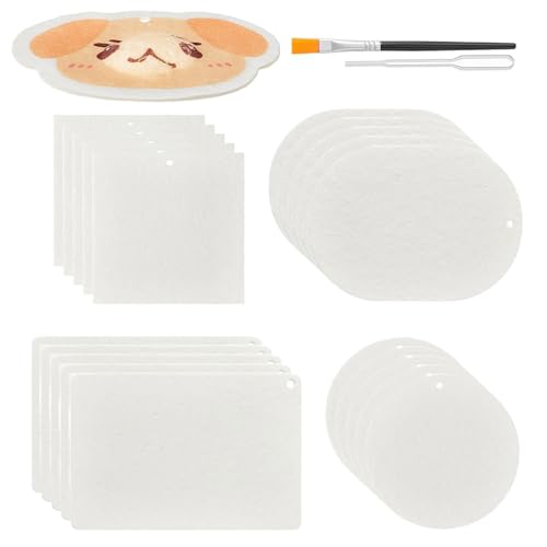 20pcs Strukturiertes Schaummalerei Papier Mit Pinsel Pinsel Tropfen Für Künstler Kid Adult Aquarell Acryl Gouache Malerei von FackLOxc