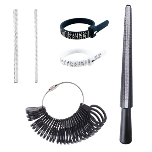 3/4/6/7pcs Ringe Sizer Messwerkzeug Set Ringe Guage Für Ringe Messer Integrierter Konischer Ringe Mandrel Sizer Tool 3/4/6/7pcs Ringe Sizer Messwerkzeug Set Ringe Guage Für Ringe Messer Integrierter Konischer Ringe Mandrel Sizer Tool von FackLOxc