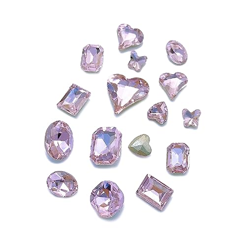 30 Stück/Set, modische Kristall-Schmuck-Anhänger, Kristall, 3D-Strasssteine, Dekoration 30 Stück/Set, modische Kristall-Schmuck-Anhänger, Kristall, 3D-Strasssteine, Dekoration von FackLOxc
