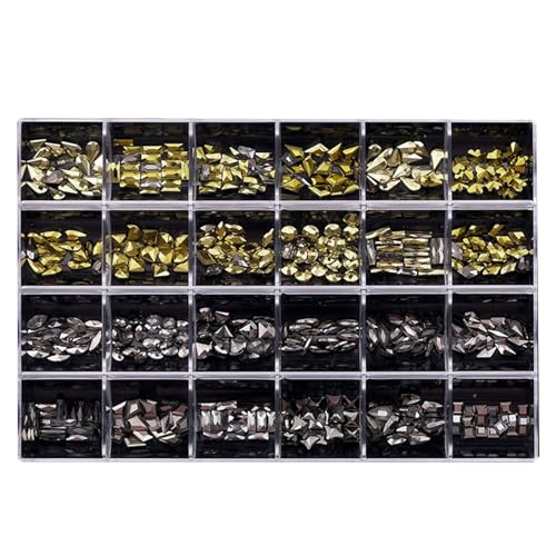 3D-Blumen-Charms, Kaviar-Perlen, bunte Strasssteine, Kunst-Design, Ohrstecker für Maniküre von FackLOxc