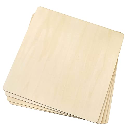 4pcs Holzquadrate Unvollendete Basswood Sperrholzholzhölzbleche Dicke Leere Holzquadrate Für Handwerksmalerei Architektur 4pcs Holzquadrate Unvollendete Basswood Sperrholzholzhölzbleche Dicke Leere Holzquadrate Für Handwerksmalerei Architektur von FackLOxc