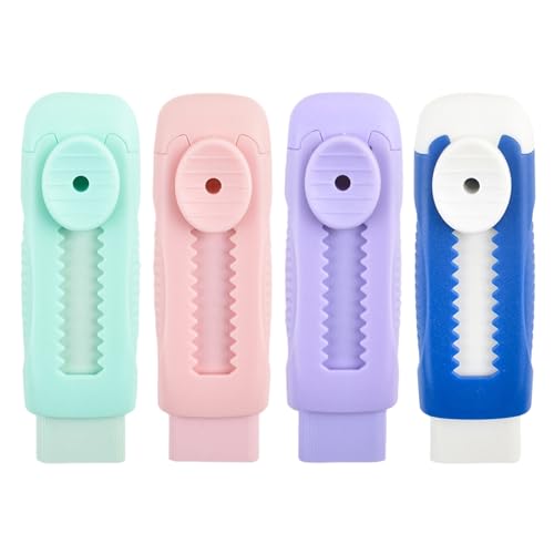 4pcs Retractable Radiergummi Nachfüllbar Farbenfrohen Radiergummi Mit Versenkbarem Ärmel Easy Löschen Des Kunstrotlers Zum Schreiben Von Zeichnen 4pcs Retractable Radiergummi Nachfüllbar Farbenfrohen Radiergummi Mit Versenkbarem Ärmel Easy Löschen Des Kunstrotlers Zum Schreiben Von Zeichnen von FackLOxc
