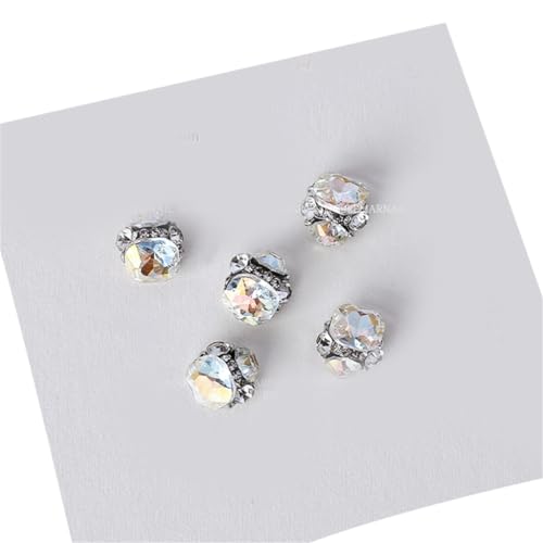 5 Stück Strasssteine 3D Kristall Charms Klar Nägel Kunst Charms Nägel Kunst Strasssteine für Frauen 5 Stück Strasssteine 3D Kristall Charms Klar Nägel Kunst Charms Nägel Kunst Strasssteine für Frauen von FackLOxc