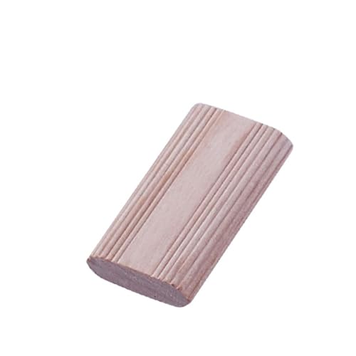 50/100x/Set Holzwellenstecker 6 Mm 8 Mm 10 Mm Bequeme Geflutete Dulwellstifte Für Leichtere Einfügen Gerade Gerillte Stifte von FackLOxc