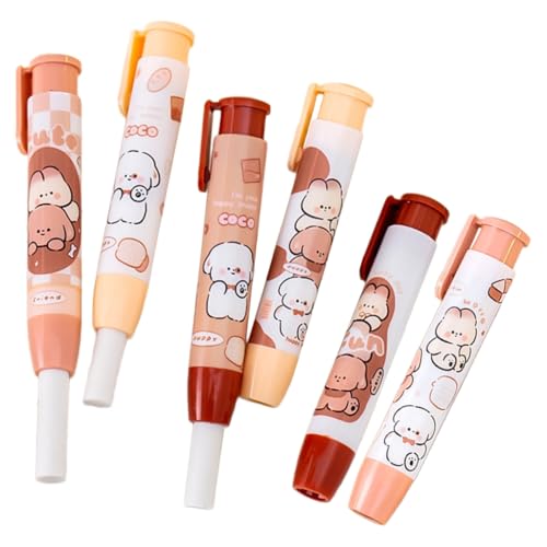 6 x einziehbare Radiergummis, Radiergummi, Ostereier zum Schreiben und Zeichnen 6 x einziehbare Radiergummis, Radiergummi, Ostereier zum Schreiben und Zeichnen von FackLOxc
