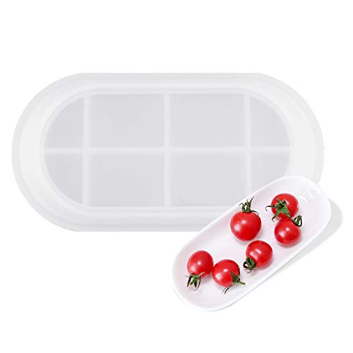 Achat-Tablett, Silikonformen, Epoxidharz, Gießformen für Schmuckteller, Rolltablett, Seifenschale, oval, rechteckig Achat-Tablett, Silikonformen, Epoxidharz, Gießformen für Schmuckteller, Rolltablett, Seifenschale, oval, rechteckig von FackLOxc