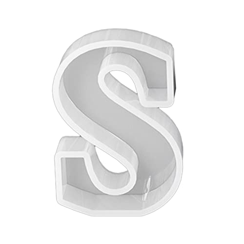 Anhänger-Formen, Schlüsselanhänger, Schmuck, Buchstabenform, Silikon, Anhänger, Handarbeitswerkzeug von FackLOxc