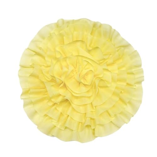 Auffällige Übergroße Blumenanwendungen Für Kleidung Nähflecken Schal Hochzeitskleid Dekore Accessoires von FackLOxc