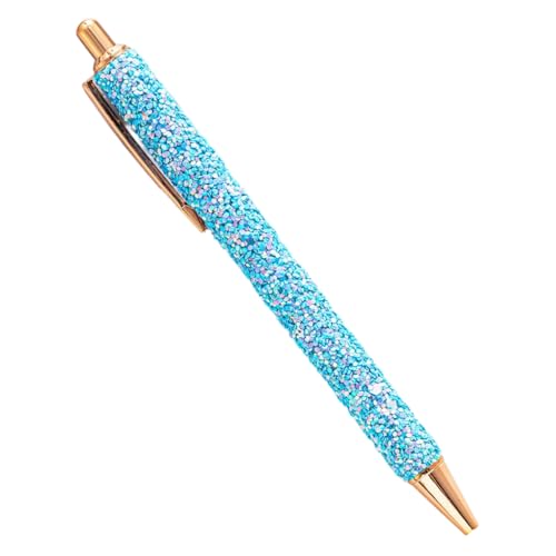 Ausgefallener Kugelschreiber für Damen und Mädchen, bunte Kugelschreiber, Pailletten, Tagebuch, Metall, einziehbarer Stift, 1,0 mm, Paillettenstift Ausgefallener Kugelschreiber für Damen und Mädchen, bunte Kugelschreiber, Pailletten, Tagebuch, Metall, einziehbarer Stift, 1,0 mm, Paillettenstift von FackLOxc