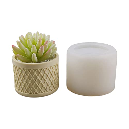 Blütenstopf Silikonharzform Epoxidharz Gussform Schimmel Sukkulente Vase Zementform Kerzenhalter Wachsform Form von FackLOxc