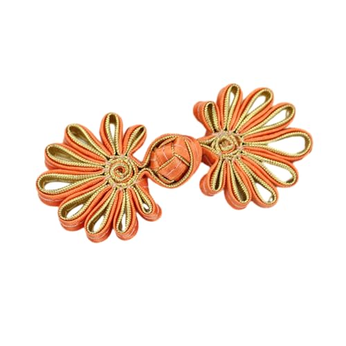 Blumen-Frösch-Knopf für traditionelle chinesische Kleidung, Handarbeit, Accessoires, stilvolle Froschknöpfe, chinesischer Cheongsam Blumen-Frösch-Knopf für traditionelle chinesische Kleidung, Handarbeit, Accessoires, stilvolle Froschknöpfe, chinesischer Cheongsam von FackLOxc