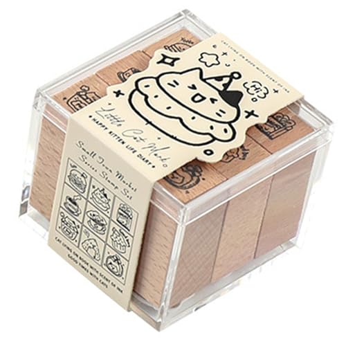 Cartoon Dogs Stamp Holzstempel Schöner Katzen Dekorative Stempel Für Craft Card Scrapbooking Foto Album Briefe Cartoon Dogs Stamp Holzstempel Schöner Katzen Dekorative Stempel Für Craft Card Scrapbooking Foto Album Briefe von FackLOxc