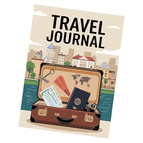 Creative Travel Journal Notebook Mit Persönlichisierbarem Papier Seiten Urlaubsplaner Scrapbook Trip Organisatoren Protokollierungsbuch von FackLOxc