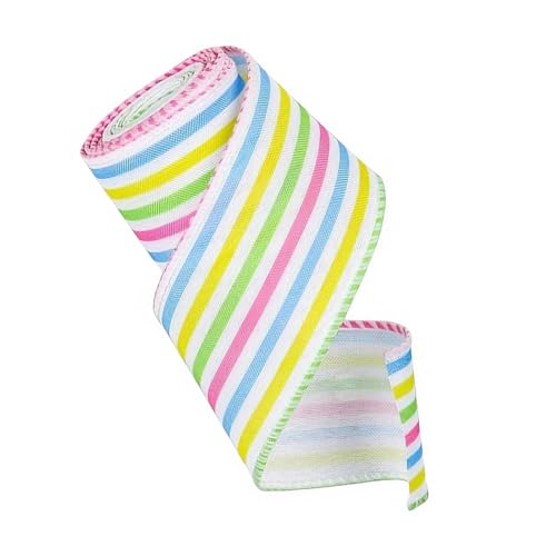 Dekoratives Oster-Hasenband für einzigartige Verpackung, buntes Stoffband, Urlaubskranz, Schleifen-Zubehör Dekoratives Oster-Hasenband für einzigartige Verpackung, buntes Stoffband, Urlaubskranz, Schleifen-Zubehör von FackLOxc