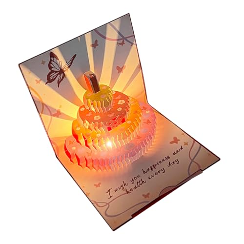 FackLOxc 3D Kuchen Tauchen Geburtstagskarte Mit Licht Und Musik Schmetterlingsmuster Grußkarte Für Partys Celebaration Geschenk Auf FackLOxc 3D Kuchen Tauchen Geburtstagskarte Mit Licht Und Musik Schmetterlingsmuster Grußkarte Für Partys Celebaration Geschenk Auf von FackLOxc