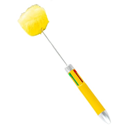FackLOxc 4-in-1 Perlenstift, mehrfarbiger Kugelschreiber, 4 Farben in 1, einziehbarer Kugelschreiber für Schüler und Lehrer FackLOxc 4-in-1 Perlenstift, mehrfarbiger Kugelschreiber, 4 Farben in 1, einziehbarer Kugelschreiber für Schüler und Lehrer von FackLOxc