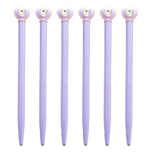 FackLOxc 6 x Kugelschreiber, glattes Schreiben, 1,0 mm, Ölstift, Liebesherz, Kugelschreiber, Schreibwaren, Schule, Bürobedarf FackLOxc 6 x Kugelschreiber, glattes Schreiben, 1,0 mm, Ölstift, Liebesherz, Kugelschreiber, Schreibwaren, Schule, Bürobedarf von FackLOxc
