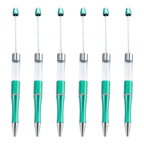 FackLOxc 6 x Perlenstifte, glattes Schreibwaren, 1,0 mm, Perlen-Kugelschreiber, Schreibwarenbedarf FackLOxc 6 x Perlenstifte, glattes Schreibwaren, 1,0 mm, Perlen-Kugelschreiber, Schreibwarenbedarf von FackLOxc