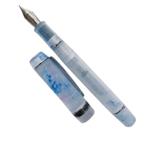 FackLOxc Acrylstift-Füllfederhalter zum Üben von Handschrift und Büroaufgaben, glattes Aussehen, glattes Schreiben FackLOxc Acrylstift-Füllfederhalter zum Üben von Handschrift und Büroaufgaben, glattes Aussehen, glattes Schreiben von FackLOxc