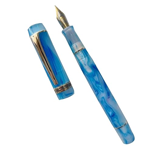 FackLOxc Acrylstift-Füllfederhalter zum Üben von Handschrift und Büroaufgaben, glattes Aussehen, glattes Schreiben FackLOxc Acrylstift-Füllfederhalter zum Üben von Handschrift und Büroaufgaben, glattes Aussehen, glattes Schreiben von FackLOxc