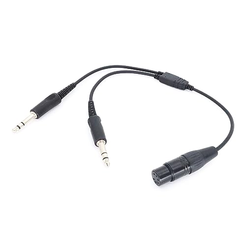 FackLOxc Einfach Zu Verwenden Adapterkabelgas Zu XLRS Adapterkabel Suiatble Für Allgemeine Luftfahrt XLRS Headsets Verbessert Die Erfahrung FackLOxc Einfach Zu Verwenden Adapterkabelgas Zu XLRS Adapterkabel Suiatble Für Allgemeine Luftfahrt XLRS Headsets Verbessert Die Erfahrung von FackLOxc