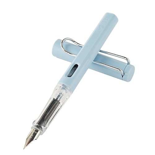 FackLOxc Füllfederhalter-Set, austauschbar, schwarz, 0,38 mm, Bonbonfarben, Schreibstifte für Studenten, Büro, Schulbedarf, Schreibwaren FackLOxc Füllfederhalter-Set, austauschbar, schwarz, 0,38 mm, Bonbonfarben, Schreibstifte für Studenten, Büro, Schulbedarf, Schreibwaren von FackLOxc