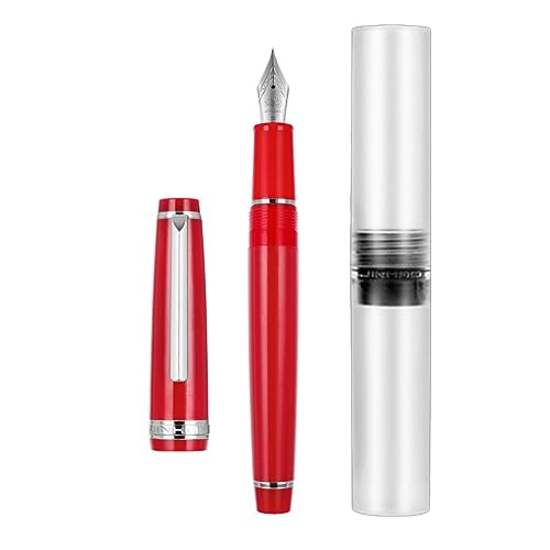 FackLOxc Füllfederhalter aus Kunstharz, für Chefbüro, Geschäft, Studenten, Kalligraphie-Stift FackLOxc Füllfederhalter aus Kunstharz, für Chefbüro, Geschäft, Studenten, Kalligraphie-Stift von FackLOxc