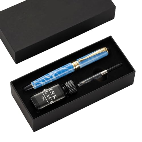 FackLOxc Kalligraphie-Stift 0,7/1,0 mm Füllfederhalter-Set, Füllfederhalter-Set, Schreibstift, Business-Stift, Schulbedarf zum Schreiben FackLOxc Kalligraphie-Stift 0,7/1,0 mm Füllfederhalter-Set, Füllfederhalter-Set, Schreibstift, Business-Stift, Schulbedarf zum Schreiben von FackLOxc