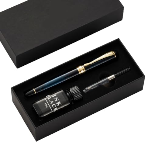 FackLOxc Kalligraphie-Stift 0,7/1,0 mm Füllfederhalter-Set, Füllfederhalter-Set, Schreibstift, Business-Stift, Schulbedarf zum Schreiben FackLOxc Kalligraphie-Stift 0,7/1,0 mm Füllfederhalter-Set, Füllfederhalter-Set, Schreibstift, Business-Stift, Schulbedarf zum Schreiben von FackLOxc