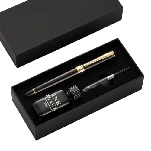 FackLOxc Kalligraphie-Stift 0,7/1,0 mm Füllfederhalter-Set, Füllfederhalter-Set, Schreibstift, Business-Stift, Schulbedarf zum Schreiben FackLOxc Kalligraphie-Stift 0,7/1,0 mm Füllfederhalter-Set, Füllfederhalter-Set, Schreibstift, Business-Stift, Schulbedarf zum Schreiben von FackLOxc