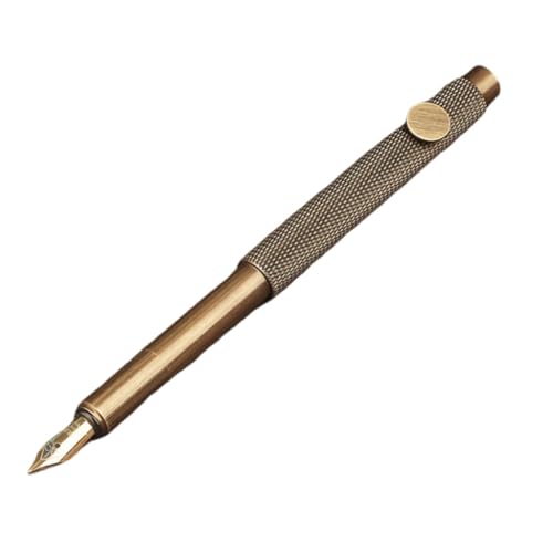 FackLOxc Luxus-Füllfederhalter, lange Spitze, mittlere Spitze, Tintenstift, glattes Schreiben, Handschrift, Stift zum Skizzieren, Handschrift-Tintenstift von FackLOxc