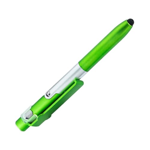 FackLOxc Mehrzweck-Kugelschreiber mit Stift, LED-Licht, faltbarer Handyhalter, Business-Stift für Büroangestellte, 5 Stück von FackLOxc