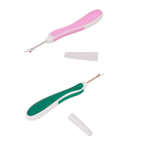 FackLOxc Silikon-Nahttrenner, ergonomischer Fadenentferner, einfach zu bedienen, Nähgarn, Draht-Entferner für Bastelarbeiten, 2 Stück FackLOxc Silikon-Nahttrenner, ergonomischer Fadenentferner, einfach zu bedienen, Nähgarn, Draht-Entferner für Bastelarbeiten, 2 Stück von FackLOxc