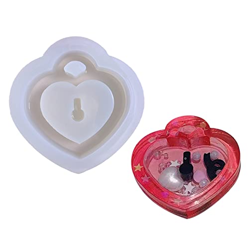FackLOxc Silikonform mit Herz-Ornament, Epoxidharz, Schlüsselanhänger, Schmuck, Basteln für Valentinstag FackLOxc Silikonform mit Herz-Ornament, Epoxidharz, Schlüsselanhänger, Schmuck, Basteln für Valentinstag von FackLOxc