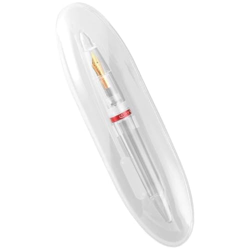 FackLOxc Transparenter Anfänger-Füllfederhalter, Schreibstift für große Kapazität, passend für Kinder, Kalligraphie-Kunst FackLOxc Transparenter Anfänger-Füllfederhalter, Schreibstift für große Kapazität, passend für Kinder, Kalligraphie-Kunst von FackLOxc