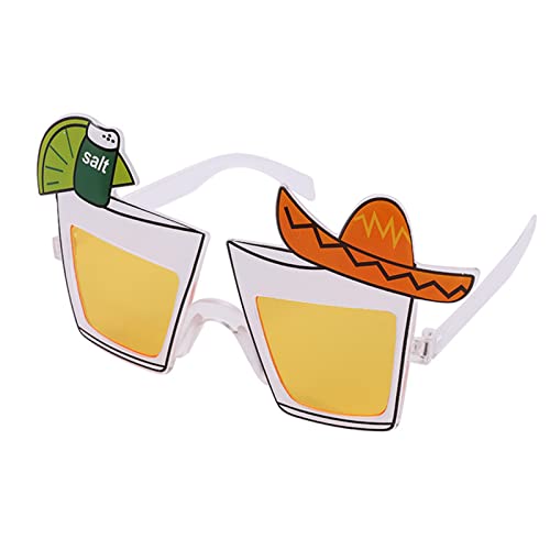 FackLOxc Tropische Party Sonnenbrille Fun Dress Requent Hawaiian Party Favor Brille Für Erwachsene Strand Themenpartydekorationen FackLOxc Tropische Party Sonnenbrille Fun Dress Requent Hawaiian Party Favor Brille Für Erwachsene Strand Themenpartydekorationen von FackLOxc