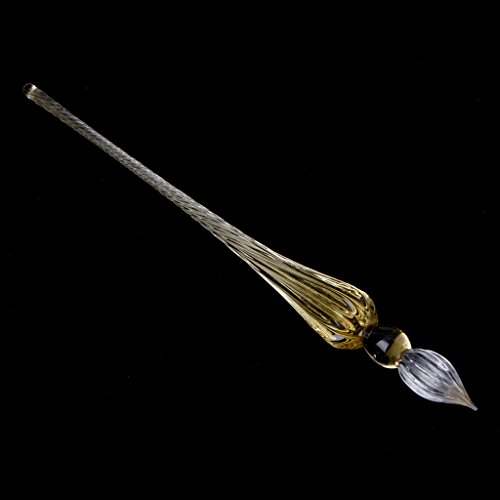 FackLOxc Vintage Glas Dip Dip Pen Füllfederhalter Füllfederhalter mit Box von FackLOxc